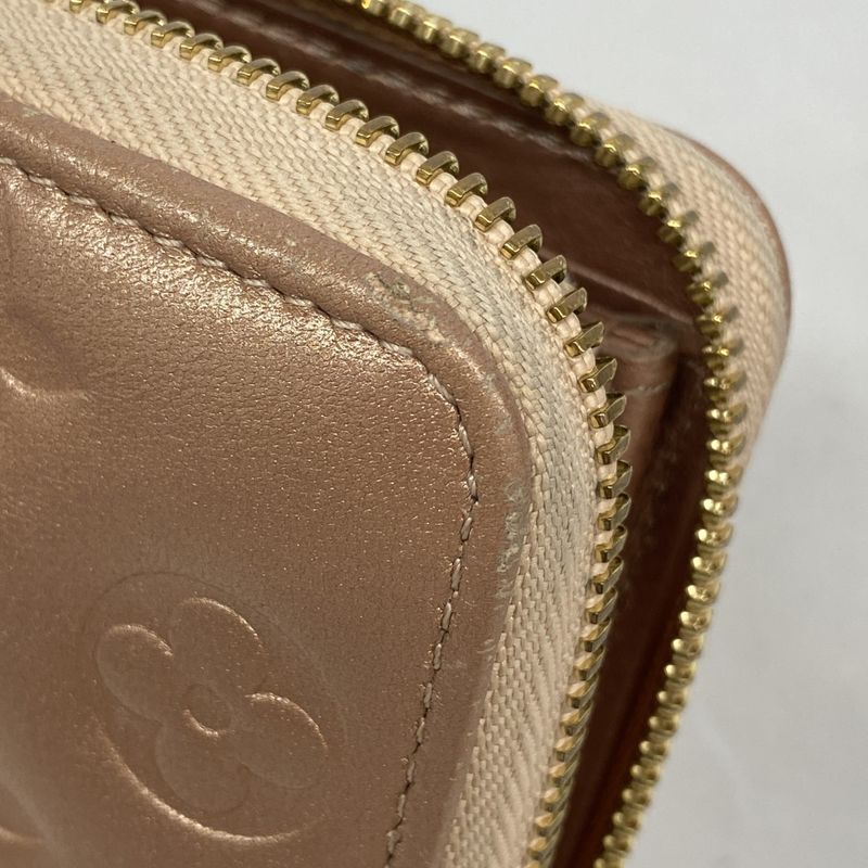 Louis Vuitton Long Wallet Monogram Embossed Zippy Wallet M81708 Rose Gold Ladies
