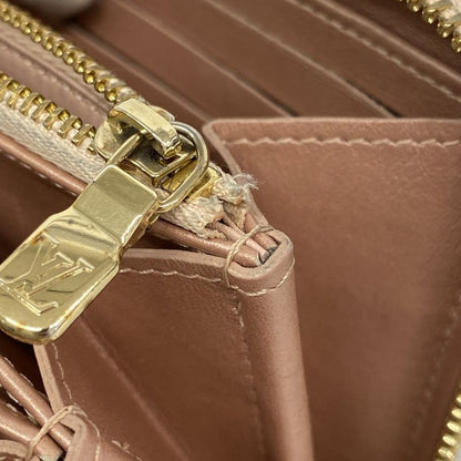 Louis Vuitton Long Wallet Monogram Embossed Zippy Wallet M81708 Rose Gold Ladies