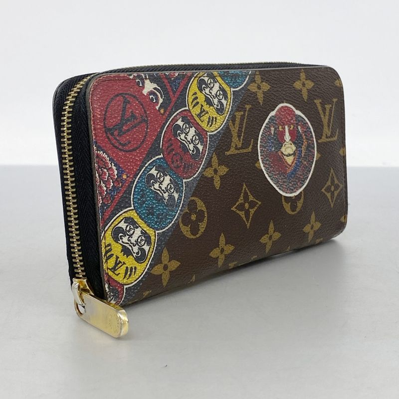 Louis Vuitton Long Wallet Monogram Yamamoto Kansai Collaboration Zippy Wallet
