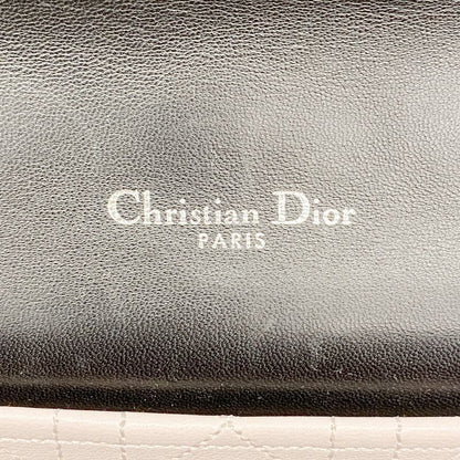 Christian Dior Shoulder Bag Canage Miss Dior Leather Black Silver Hardware Women