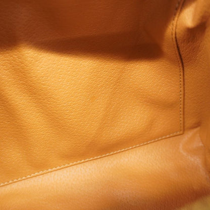 Celine Pouch Macadam PVC Brown Gold Hardware Women