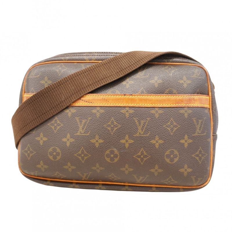 Louis Vuitton Shoulder Bag Monogram Reporter PM M45254 Brown Men Women Unisex