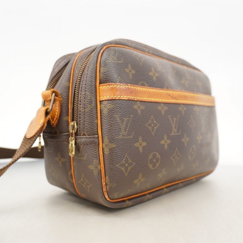 Louis Vuitton Shoulder Bag Monogram Reporter PM M45254 Brown Men Women Unisex