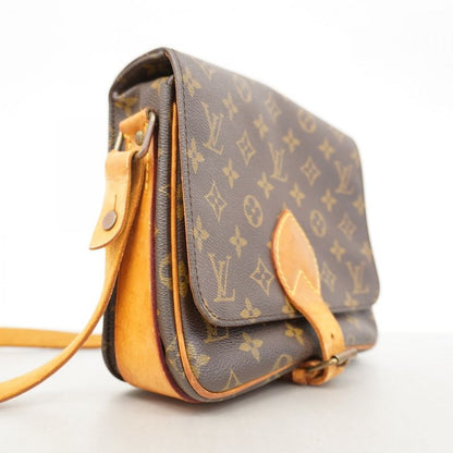 Louis Vuitton Shoulder Bag Monogram Cartesiere MM M51253 Brown Ladies