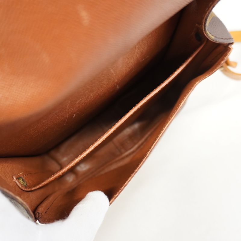 Louis Vuitton Shoulder Bag Monogram Cartesiere MM M51253 Brown Ladies