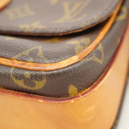 Louis Vuitton Shoulder Bag Monogram Cartesiere MM M51253 Brown Ladies