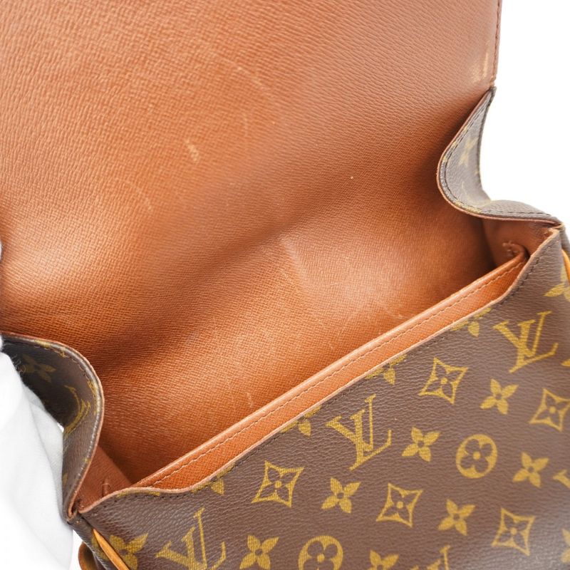 Louis Vuitton Shoulder Bag Monogram Cartesiere MM M51253 Brown Ladies