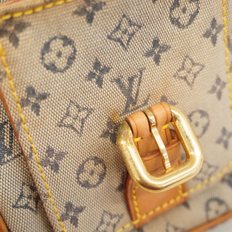 Louis Vuitton Shoulder Bag Monogram Mini Juliette PM M92005 Blue Ladies