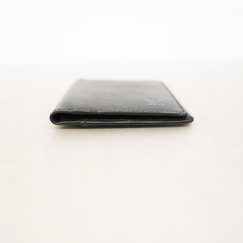 Louis Vuitton Epi Organizer De Poche Card Case M63582 Noir Black Men's
