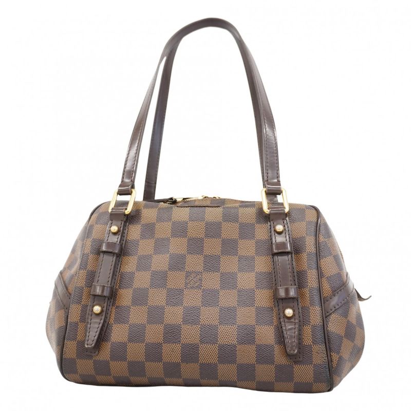 Louis Vuitton Shoulder Bag Damier Rivington PM N41157 Ebene Womens