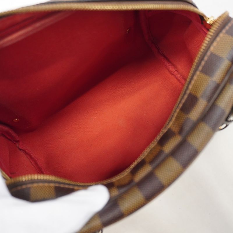 Louis Vuitton Shoulder Bag Damier Rivington PM N41157 Ebene Womens