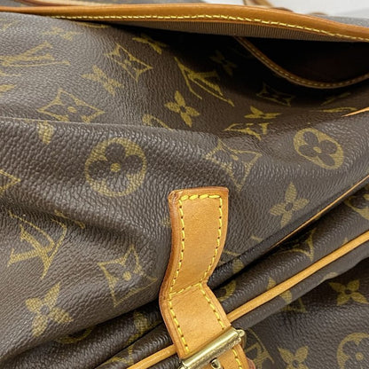 Louis Vuitton Shoulder Bag Monogram Saumur 35 M42254 Brown Ladies