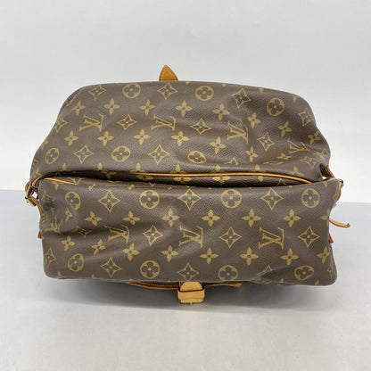 Louis Vuitton Shoulder Bag Monogram Saumur 35 M42254 Brown Ladies