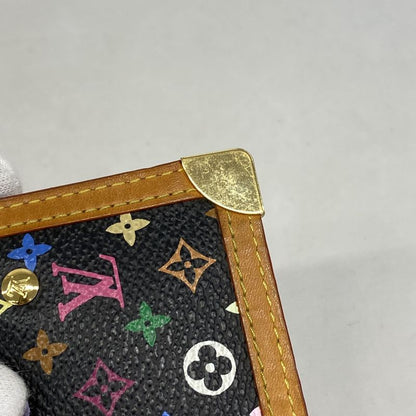 Louis Vuitton Coin Case Monogram Multicolor Pochette Cles M92654 Noir Black