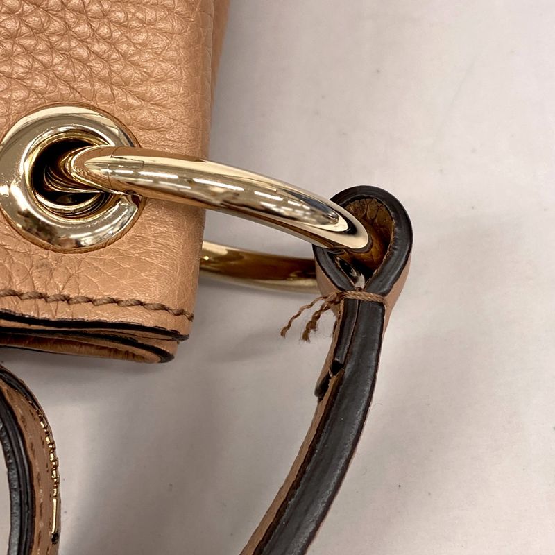 Gucci Handbag Soho 536194 Leather Beige Chien Pan Gold Hardware 2way Bag Ladies