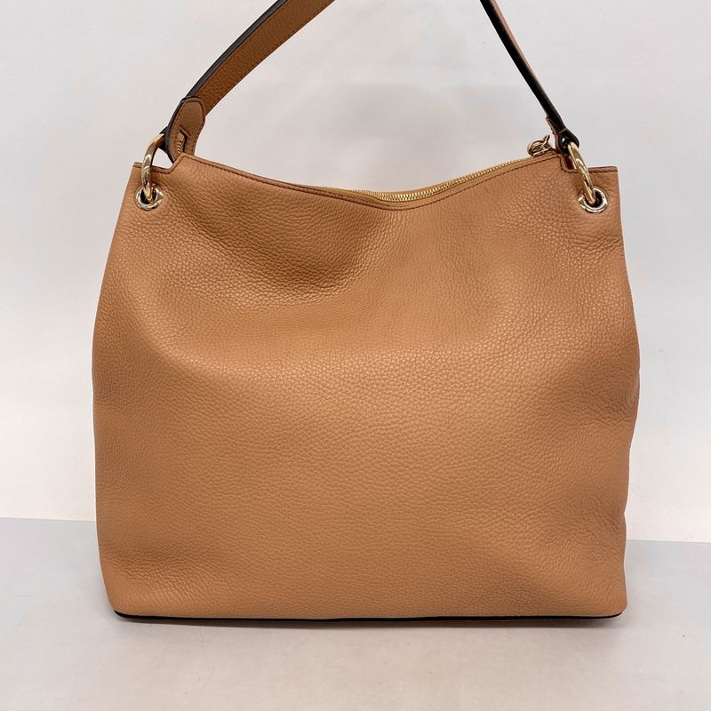 Gucci Handbag Soho 536194 Leather Beige Chien Pan Gold Hardware 2way Bag Ladies