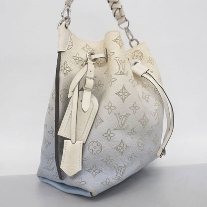 Louis Vuitton Shoulder Bag Mahina Mulia M57853 White Blue Women's