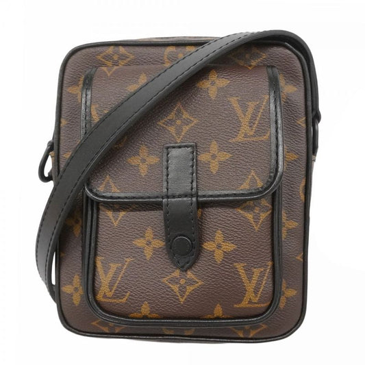 Louis Vuitton Shoulder Bag Monogram Macassar Christopher Wearable Wallet M69404