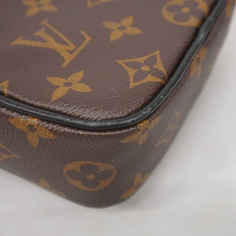 Louis Vuitton Shoulder Bag Monogram Macassar Christopher Wearable Wallet M69404
