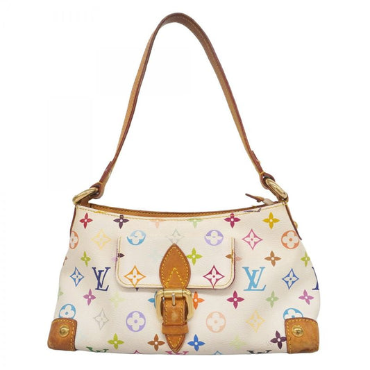 Louis Vuitton Shoulder Bag Monogram Multicolor Eliza M40098 Bronze Ladies