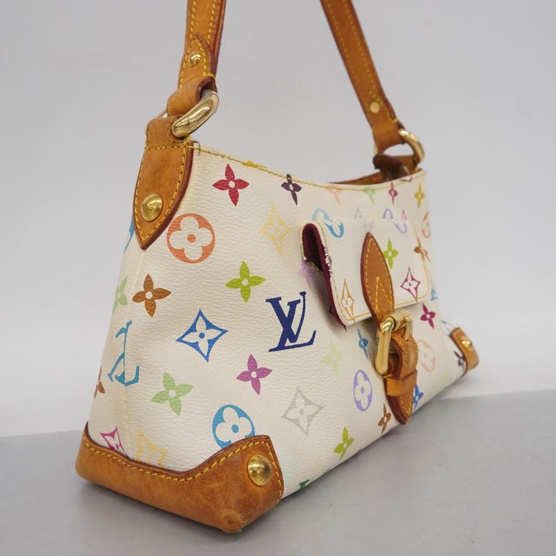 Louis Vuitton Shoulder Bag Monogram Multicolor Eliza M40098 Bronze Ladies