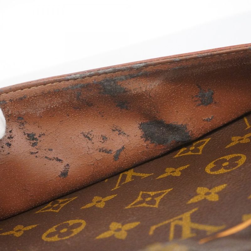 Louis Vuitton Clutch Bag Monogram Compiègne 28 M51845 Brown Men Women Unisex