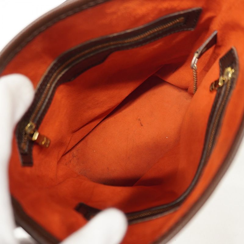 Louis Vuitton Damier Marais Tote Bag N42240 Ebene Womens