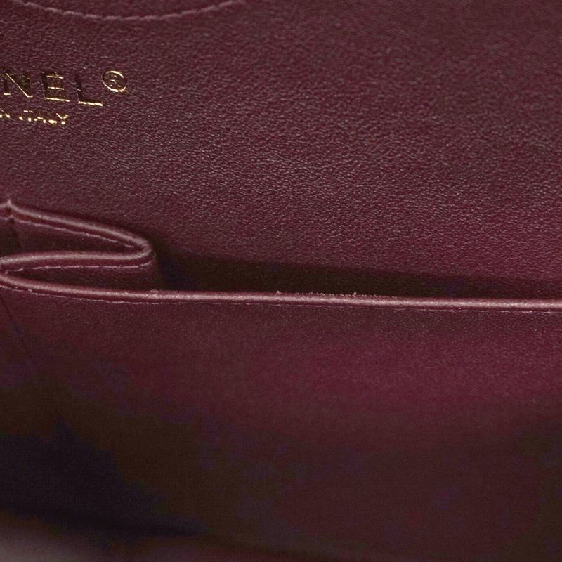 Chanel Shoulder Bag Deca Matelasse Caviar Skin Black Chien Pan Gold Hardware