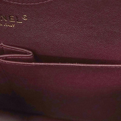 Chanel Shoulder Bag Deca Matelasse Caviar Skin Black Chien Pan Gold Hardware