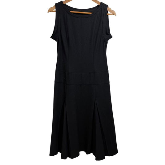 Prada Sleeveless Long Dress Black Ladies Used