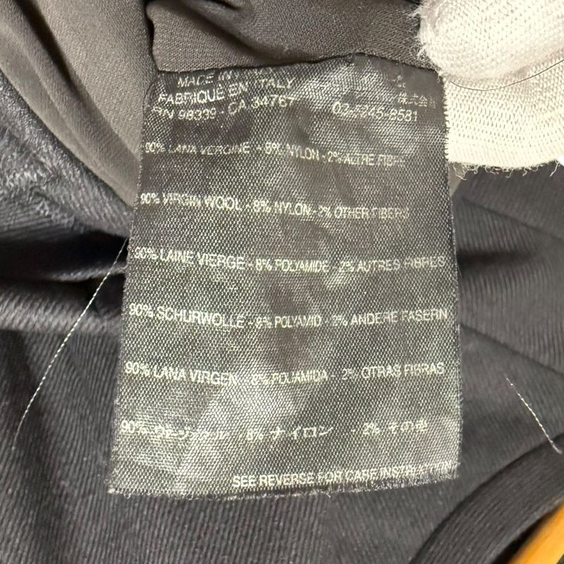 Prada Sleeveless Long Dress Black Ladies Used