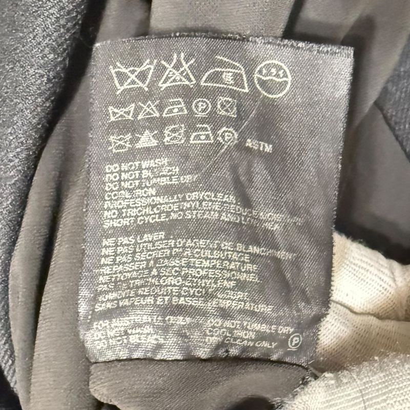 Prada Sleeveless Long Dress Black Ladies Used