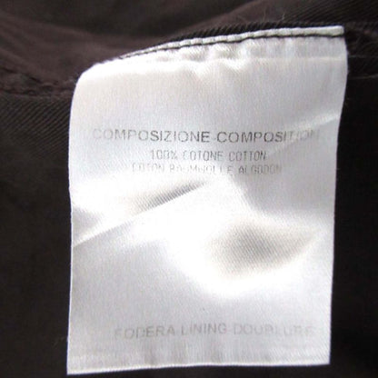 Good Gucci Long Sleeve Slim Military Shirt Size 38/15 Brown Men's Used