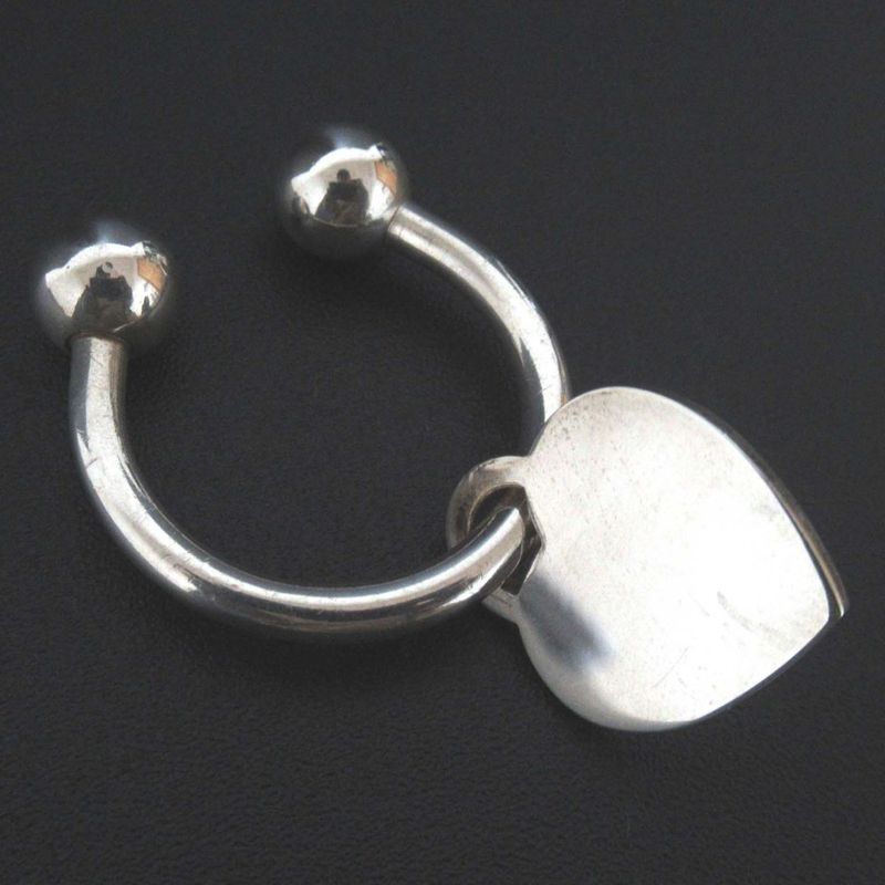 Tiffany & Co Tiffany & Co 925sv Return to Heart Key Ring Silver Ladies Used