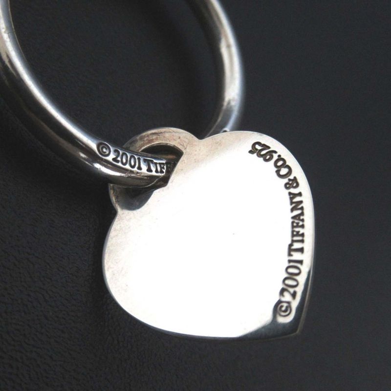 Tiffany & Co Tiffany & Co 925sv Return to Heart Key Ring Silver Ladies Used