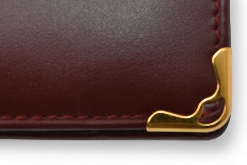 Cartier Fold Wallet Vintage Cartier Men's Must De Cartier Bordeaux 73184192