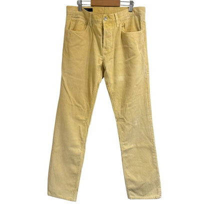 Good Quality Gucci Corduroy Skinny Pants 46 Yellow Men's Used