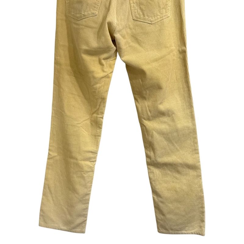 Good Quality Gucci Corduroy Skinny Pants 46 Yellow Men's Used