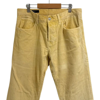 Good Quality Gucci Corduroy Skinny Pants 46 Yellow Men's Used