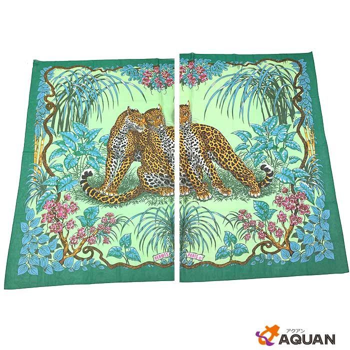 Hermes Pareo Shawl Cotton Jungle Love Jungle Love Aq2630