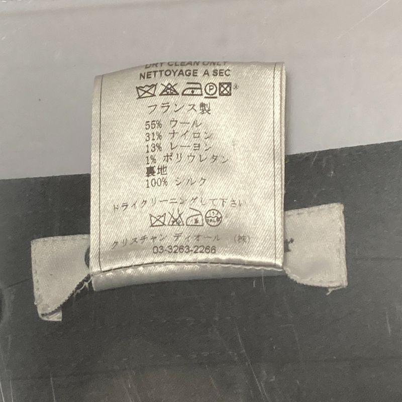 Christian Dior Galliano Period Tight Skirt Size 38 Black Women's Used