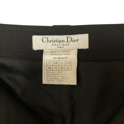 Christian Dior Galliano Period Tight Skirt Size 38 Black Women's Used