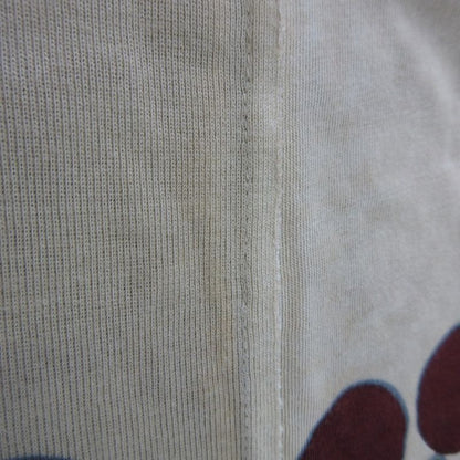 Prada Patchwork Garment Dye T-Shirt Size S Beige Women's Used
