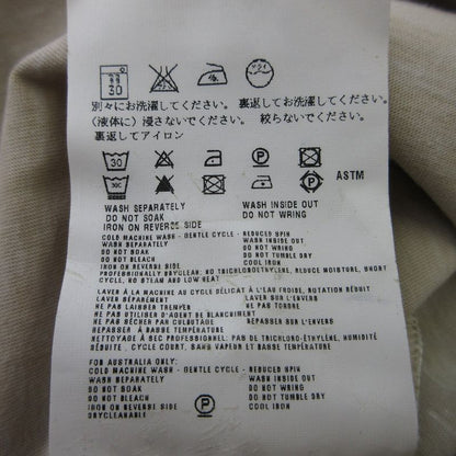 Prada Patchwork Garment Dye T-Shirt Size S Beige Women's Used