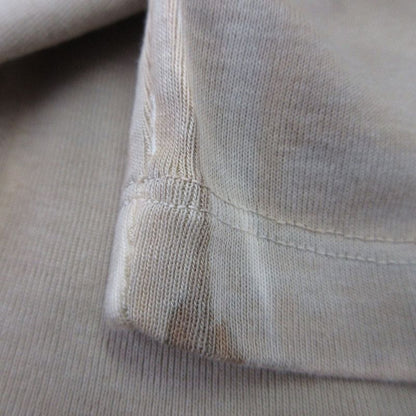Prada Patchwork Garment Dye T-Shirt Size S Beige Women's Used