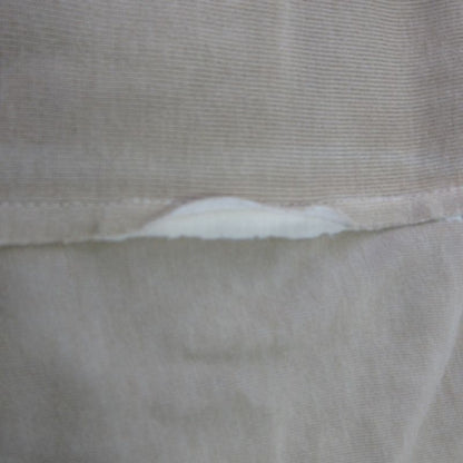 Prada Patchwork Garment Dye T-Shirt Size S Beige Women's Used