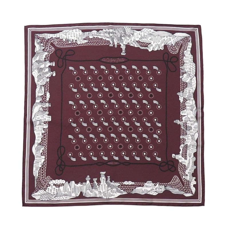 Hermes Les Canyons Etoiles Scarf Petit Carré To The Stars From The Canyons