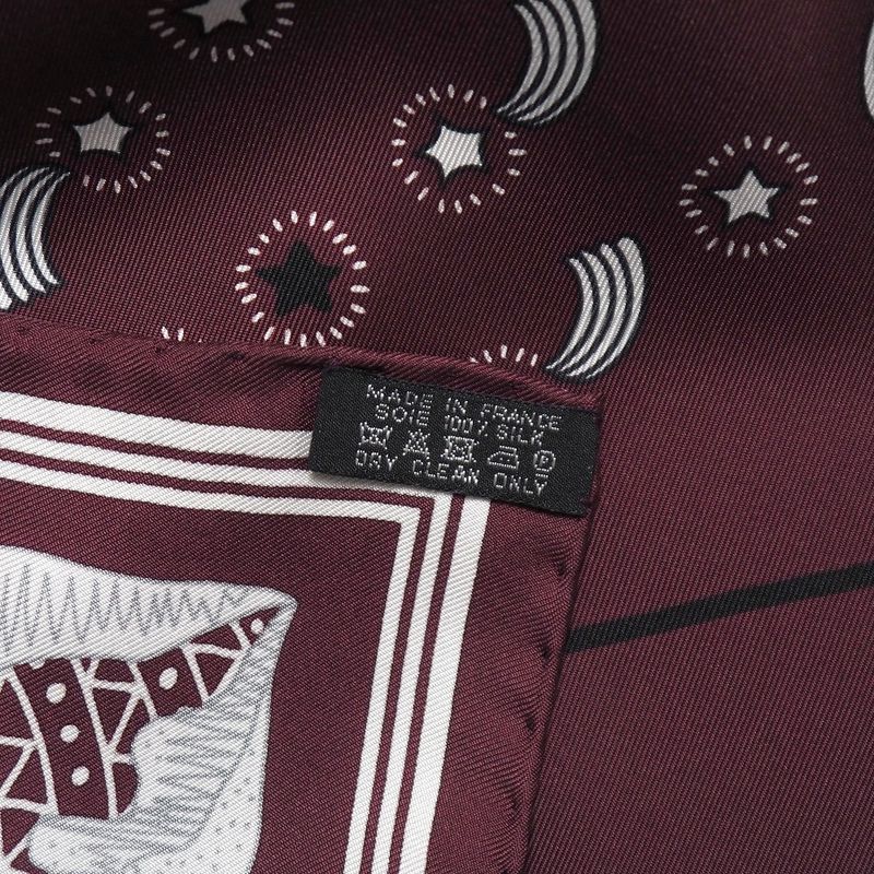 Hermes Les Canyons Etoiles Scarf Petit Carré To The Stars From The Canyons