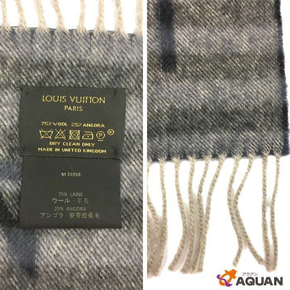 Louis Vuitton Scarf M74958 Echarpe Trunk Stripe Aq2701