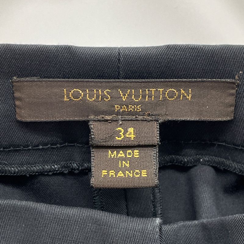 Louis Vuitton Cotton And Polyurethane Zip Fly Tapered Pants 34
